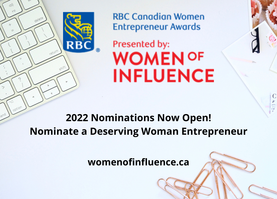 2022 NOMINATIONS WOMEN OF INFLUENCE