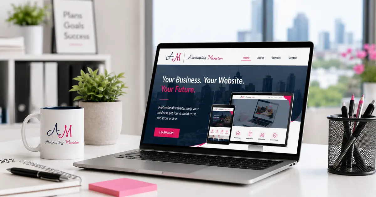 Accounting Moncton Building a Website