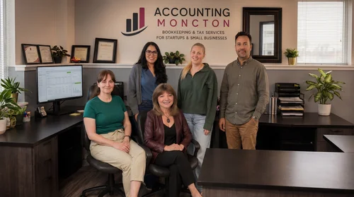Accounting Moncton team The Accounting Moncton team in the Moncton office